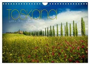 Toskana – spür den Sommer (Wandkalender 2024 DIN A4 quer), CALVENDO Monatskalender von Schöb / YOUR pageMaker,  Monika