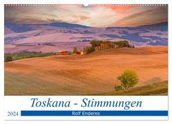 Toskana – Stimmungen (Wandkalender 2024 DIN A2 quer), CALVENDO Monatskalender von Enderes,  Rolf