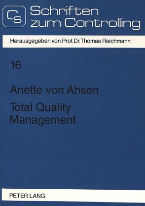 Total Quality Management von von Ahsen,  Anette