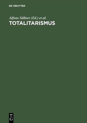 Totalitarismus von Söllner,  Alfons, Walkenhaus,  Ralf, Wieland,  Karin