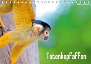 Totenkopfaffen (Tischkalender 2018 DIN A5 quer) von de Haan,  Tobias