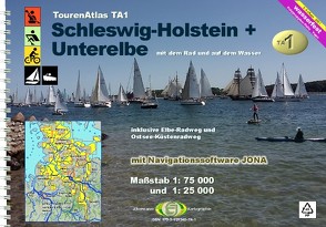 TourenAtlas TA1 Schleswig-Holstein-Unterelbe von Jübermann,  Erhard