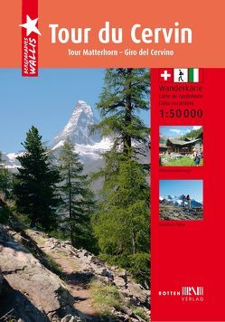 Tourenkarte Matterhorn (Tour du Cervin) von Nanzer,  R