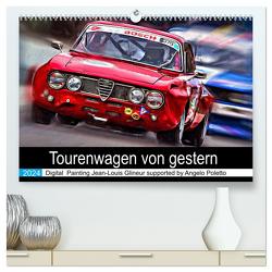 Tourenwagen von gestern (hochwertiger Premium Wandkalender 2024 DIN A2 quer), Kunstdruck in Hochglanz von Glineur,  Jean-Louis