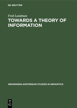 Towards a theory of information von Landman,  Fred