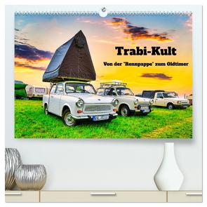 Trabi-Kult (hochwertiger Premium Wandkalender 2024 DIN A2 quer), Kunstdruck in Hochglanz von Rogalski,  Solveig