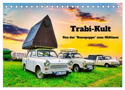 Trabi-Kult (Tischkalender 2024 DIN A5 quer), CALVENDO Monatskalender von Rogalski,  Solveig