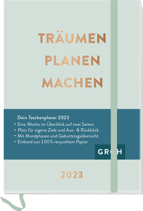 Träumen Planen Machen 2023 von Groh Verlag