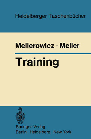 Training von Meller,  W., Mellerowicz,  H.