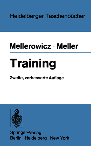 Training von Meller,  W., Mellerowicz,  H.