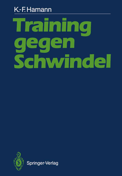 Training gegen Schwindel von Hamann,  Karl-Friedrich