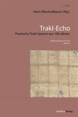 Trakl-Echo von Weichselbaum Hans