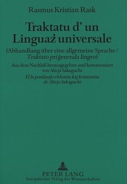 Traktatu d’un Linguaz universale von Sakaguchi,  Alicja