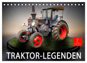 Traktor – Giganten (Tischkalender 2024 DIN A5 quer), CALVENDO Monatskalender von Roder,  Peter