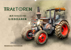Traktoren – alte Schätze für Liebhaber (Wandkalender 2023 DIN A2 quer) von Roder,  Peter