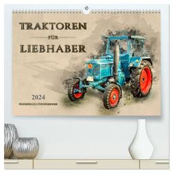 Traktoren für Liebhaber (hochwertiger Premium Wandkalender 2024 DIN A2 quer), Kunstdruck in Hochglanz von Roder,  Peter