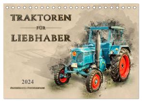 Traktoren für Liebhaber (Tischkalender 2024 DIN A5 quer), CALVENDO Monatskalender von Roder,  Peter