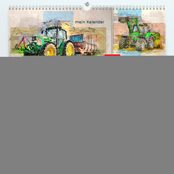 Traktoren – mein Kalender (Premium, hochwertiger DIN A2 Wandkalender 2023, Kunstdruck in Hochglanz) von Roder,  Peter