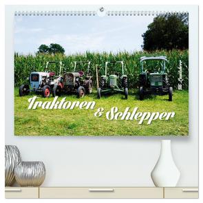 Traktoren und Schlepper (hochwertiger Premium Wandkalender 2024 DIN A2 quer), Kunstdruck in Hochglanz von Landsherr,  Uli