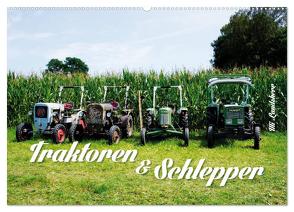 Traktoren und Schlepper (Wandkalender 2024 DIN A2 quer), CALVENDO Monatskalender von Landsherr,  Uli