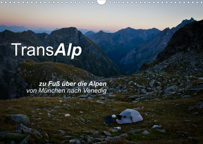 TransAlp – zu Fuß über die Alpen von München nach Venedig (Wandkalender 2023 DIN A3 quer) von Reinecke,  Ina