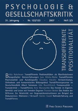 Transdifferente Positionalität von Allolio-Näcke,  Lars, Kalscheuer,  Britta