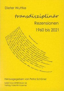 transdiziplinär von Schöner,  Petra, Wuttke,  Dieter