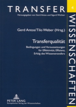 Transferqualität von Antos,  Gerd, Weber,  Tilo