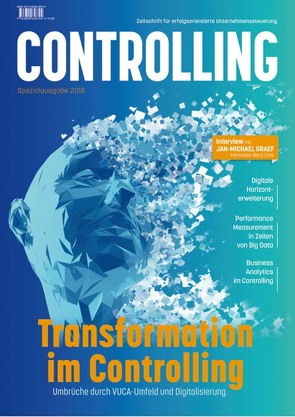 Transformation im Controlling: Umbrüche durch VUCA-Umfeld und Digitalisierung von Baumöl,  Ulrike, Hoffjan,  Andreas, Horváth,  Péter, Möller,  Klaus, Pedeli,  Burkhard, Reichmann,  Thomas