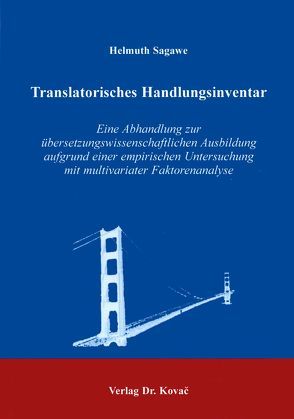 Translatorisches Handlungsinventar von Sagawe,  Helmuth