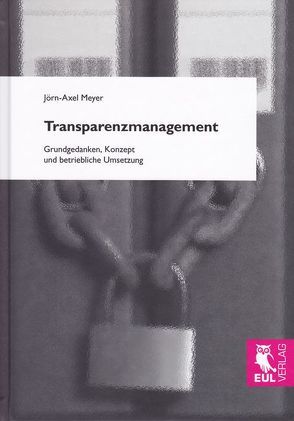 Transparenzmanagement von Meyer,  Jörn-Axel