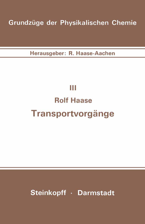 Transportvorgänge von Haase,  R.