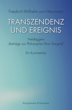 Transzendenz und Ereignis von Herrmann,  Friedrich-Wilhelm von