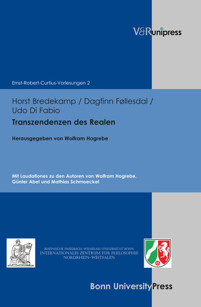 Transzendenzen des Realen von Bredekamp,  Horst, Di Fabio,  Udo, Føllesdal,  Dagfinn, Gabriel,  Markus, Hogrebe,  Wolfram