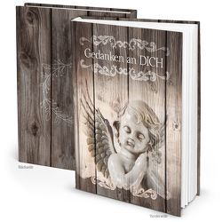Trauerbuch mit Engel – Tagebuch zum Einschreiben; 148 Seiten DIN A5 von Dietl,  Jeanette