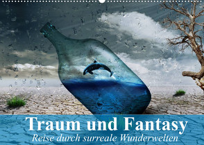 Traum und Fantasy. Reise durch surreale Wunderwelten (Wandkalender 2022 DIN A2 quer) von Stanzer,  Elisabeth