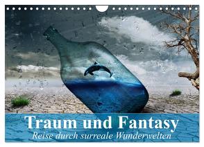 Traum und Fantasy. Reise durch surreale Wunderwelten (Wandkalender 2024 DIN A4 quer), CALVENDO Monatskalender von Stanzer,  Elisabeth