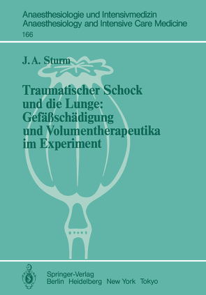 Traumatischer Schock und die Lunge von Sturm,  J.A.