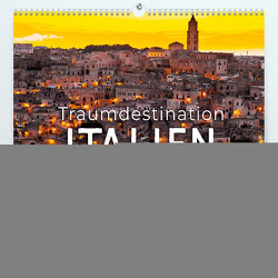 Traumdestination Italien (hochwertiger Premium Wandkalender 2024 DIN A2 quer), Kunstdruck in Hochglanz von Monkey,  Happy
