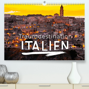 Traumdestination Italien (hochwertiger Premium Wandkalender 2024 DIN A2 quer), Kunstdruck in Hochglanz von Monkey,  Happy