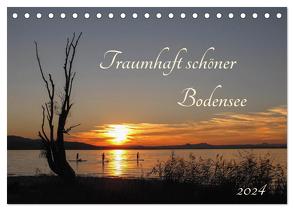 Traumhaft schöner Bodensee (Tischkalender 2024 DIN A5 quer), CALVENDO Monatskalender von Christine Horn,  BlattArt