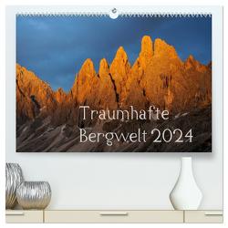 Traumhafte Bergwelt Kalender (hochwertiger Premium Wandkalender 2024 DIN A2 quer), Kunstdruck in Hochglanz von Kehl,  Michael