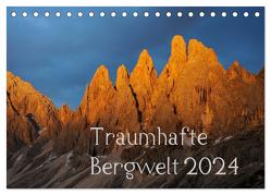 Traumhafte Bergwelt Kalender (Tischkalender 2024 DIN A5 quer), CALVENDO Monatskalender von Kehl,  Michael