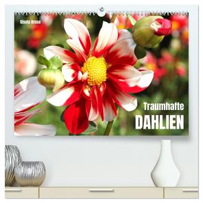 Traumhafte Dahlien (hochwertiger Premium Wandkalender 2024 DIN A2 quer), Kunstdruck in Hochglanz von Kruse,  Gisela