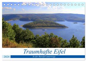 Traumhafte Eifel – In der Rureifel unterwegs (Tischkalender 2024 DIN A5 quer), CALVENDO Monatskalender von Klatt,  Arno