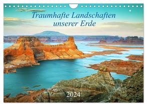 Traumhafte Landschaften unserer Erde (Wandkalender 2024 DIN A4 quer), CALVENDO Monatskalender von Grosskopf,  Rainer