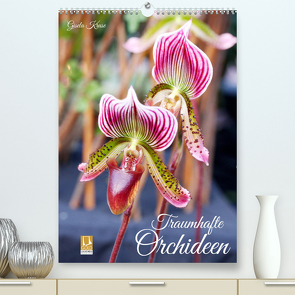 Traumhafte Orchideen (Premium, hochwertiger DIN A2 Wandkalender 2024, Kunstdruck in Hochglanz) von Kruse,  Gisela