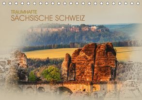 Traumhafte Sächsische Schweiz (Tischkalender 2019 DIN A5 quer) von Meutzner,  Dirk
