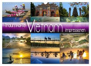 Traumhafte Vietnam Impressionen (Wandkalender 2024 DIN A3 quer), CALVENDO Monatskalender von Utz,  Renate