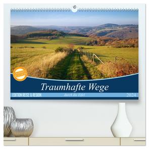 Traumhafte Wege durch die Eifel (hochwertiger Premium Wandkalender 2024 DIN A2 quer), Kunstdruck in Hochglanz von Mooß,  Ralf